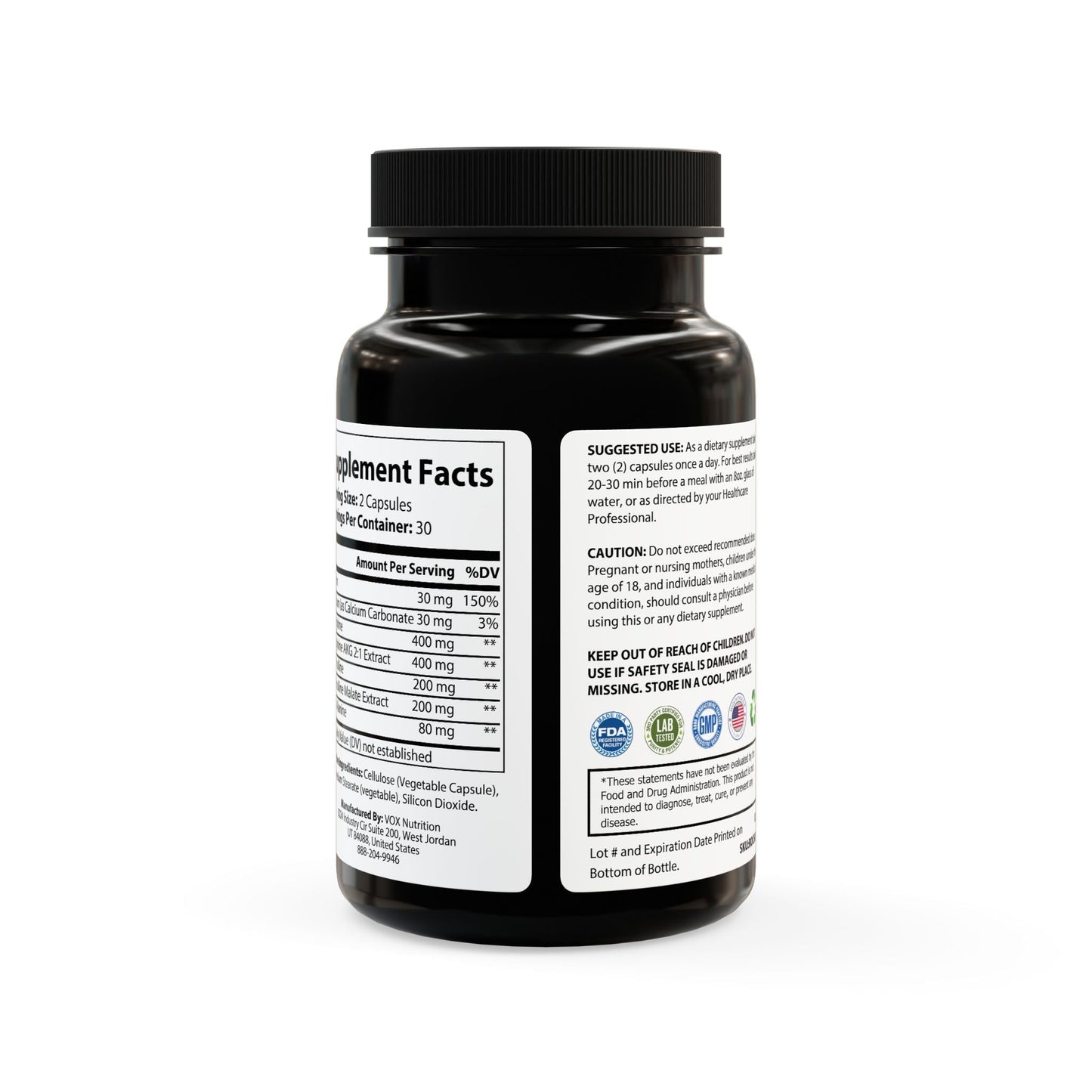 L - Arginine Supplement (60 Capsules) - Sustainly Shop