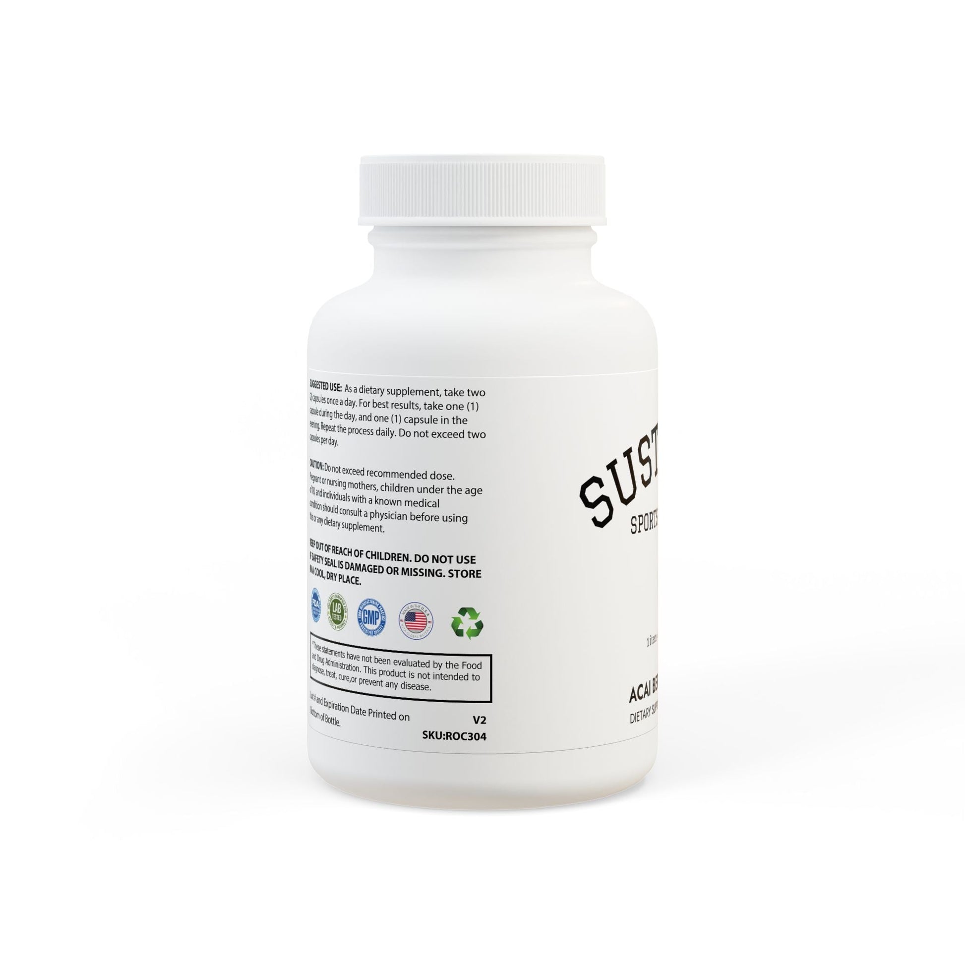 Acai Berry Complex Supplement (60 Capsules) - Sustainly Shop