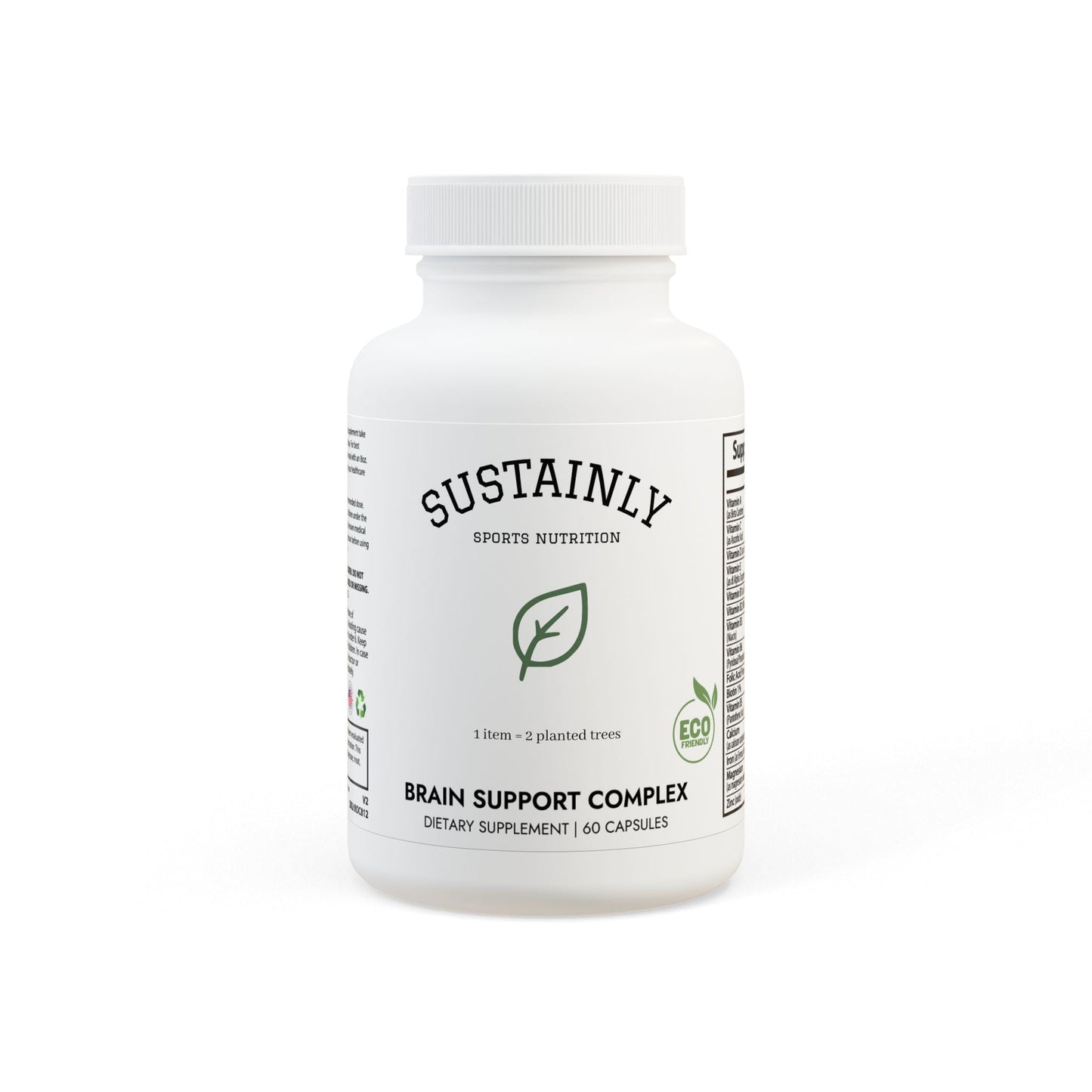 Brain Support Complex Supplement (60 Capsules) - Sustainly Shop