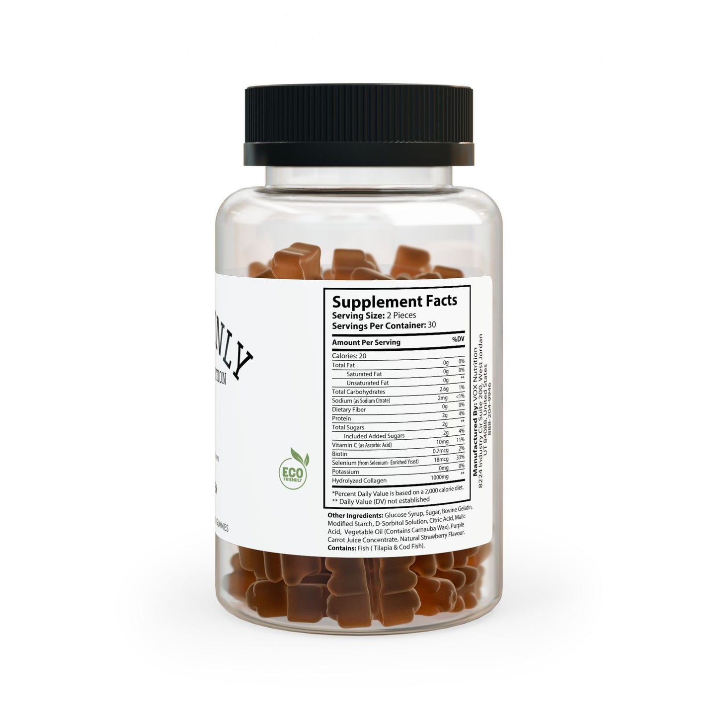 Collagen Gummies (60 Gummies) - Sustainly Shop