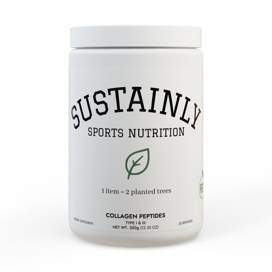 Collagen Peptides Type I & III Supplement (350g, 12.3oz) - Sustainly Shop