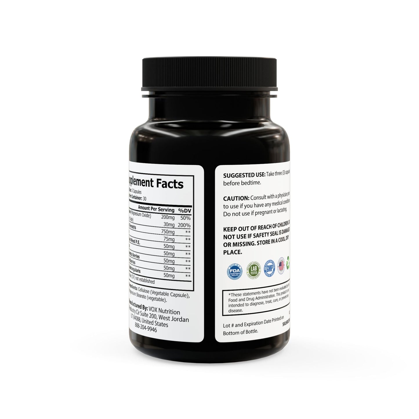 Magnesium Zinc Supplement (90 Capsules) - Sustainly Shop