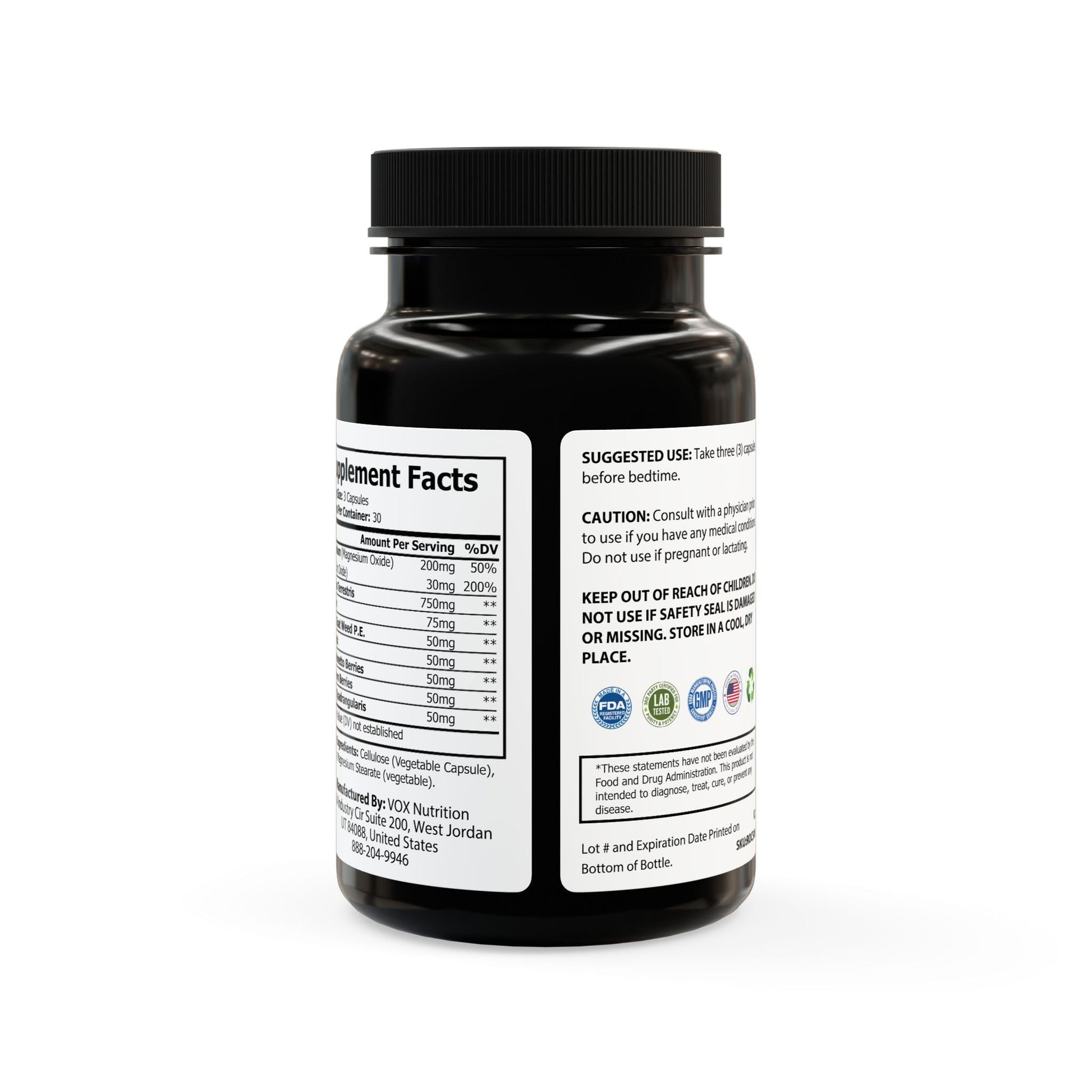 Magnesium Zinc Supplement (90 Capsules) - Sustainly Shop