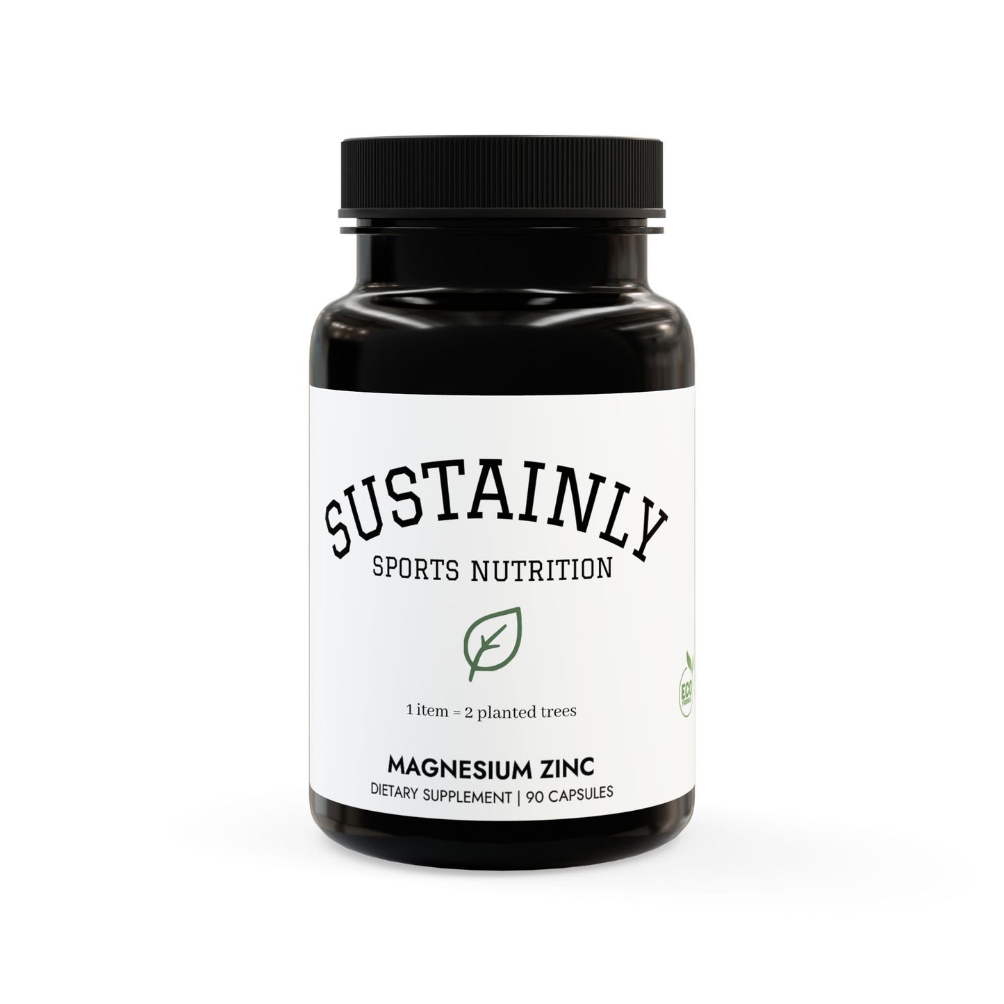 Magnesium Zinc Supplement (90 Capsules) - Sustainly Shop
