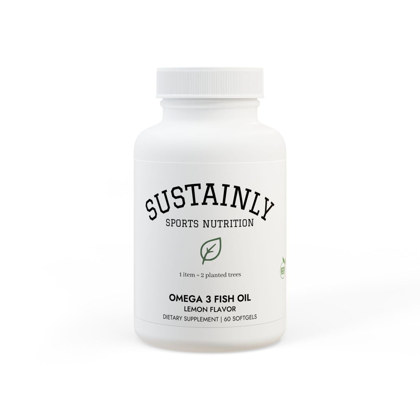 Omega 3 Fish Oil Supplement (60 Softgels) - Sustainly Shop