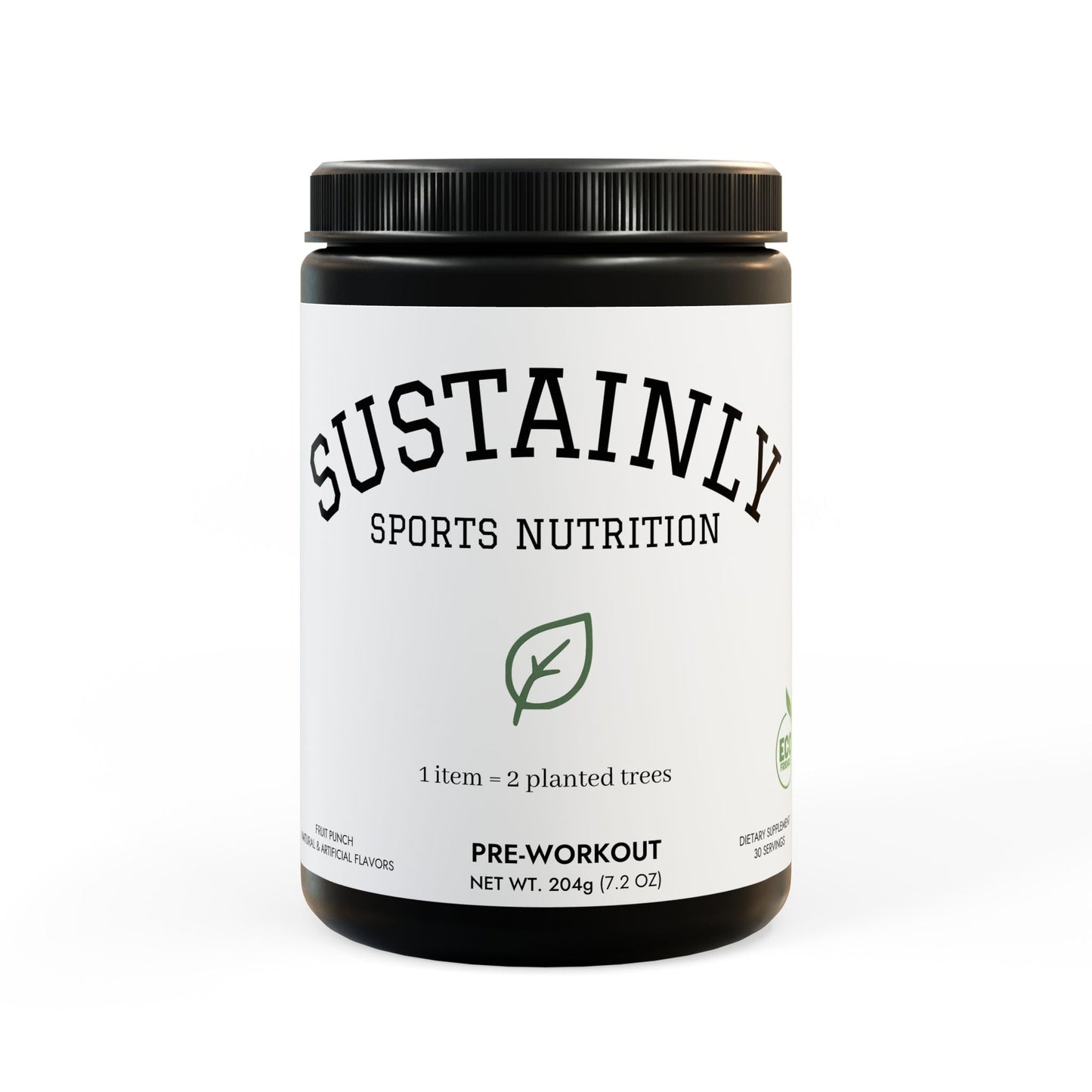 Pre - Workout Supplement, Fruit Punch (204g, 7.1oz) - Sustainly Shop