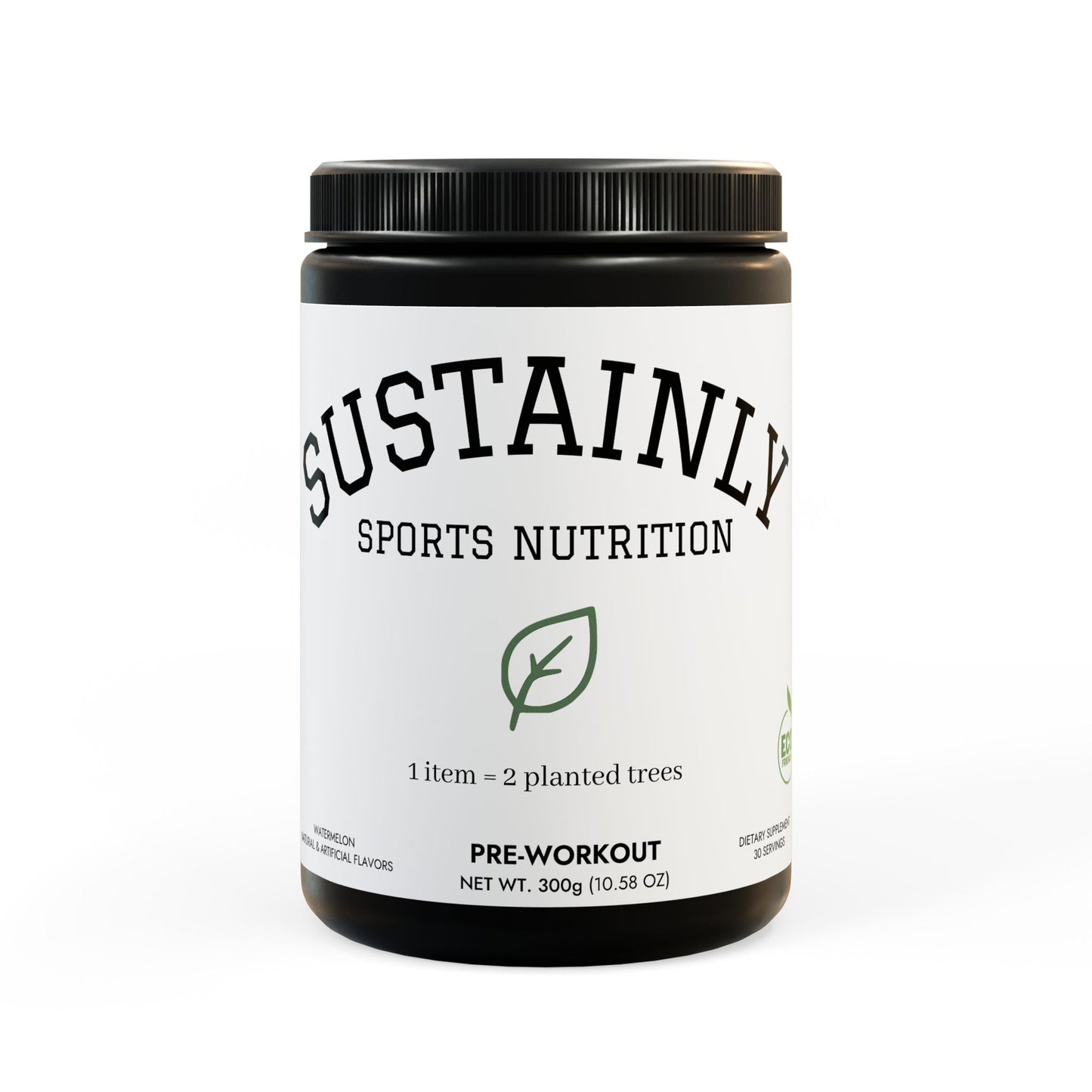 Pre - Workout Supplement, Watermelon (300g, 10.58oz) - Sustainly Shop