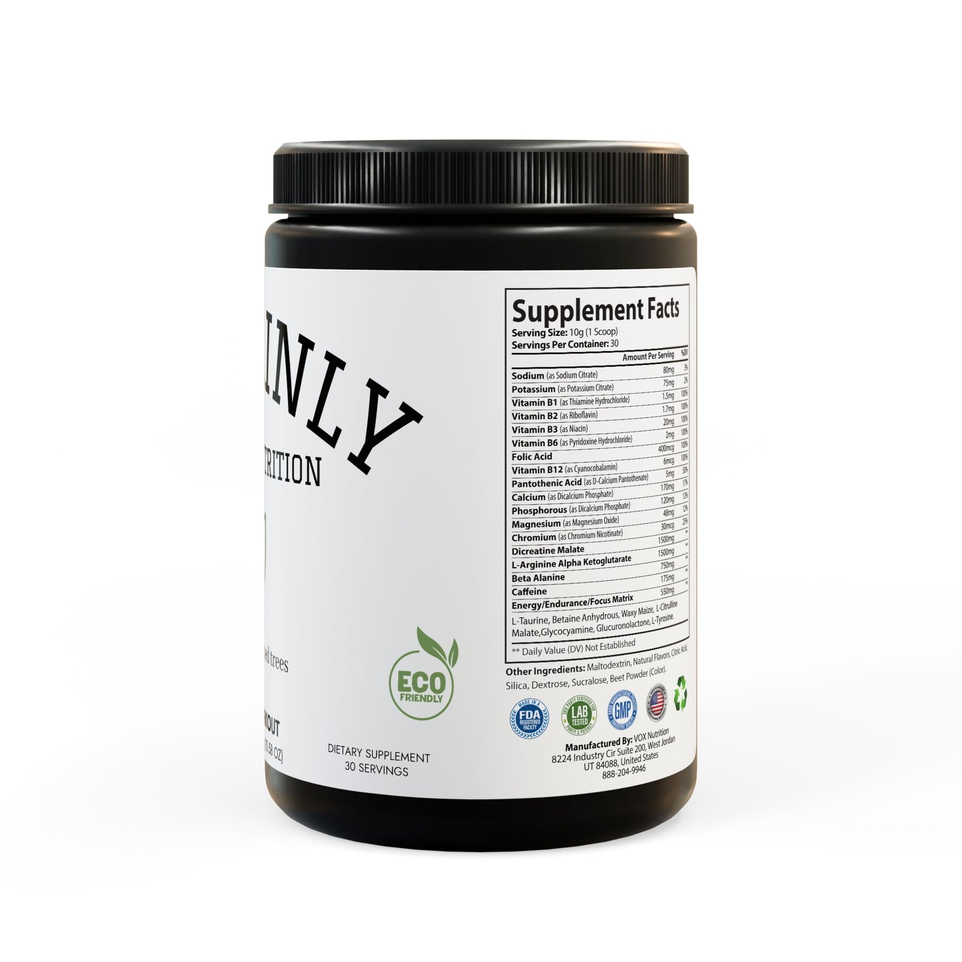 Pre - Workout Supplement, Watermelon (300g, 10.58oz) - Sustainly Shop