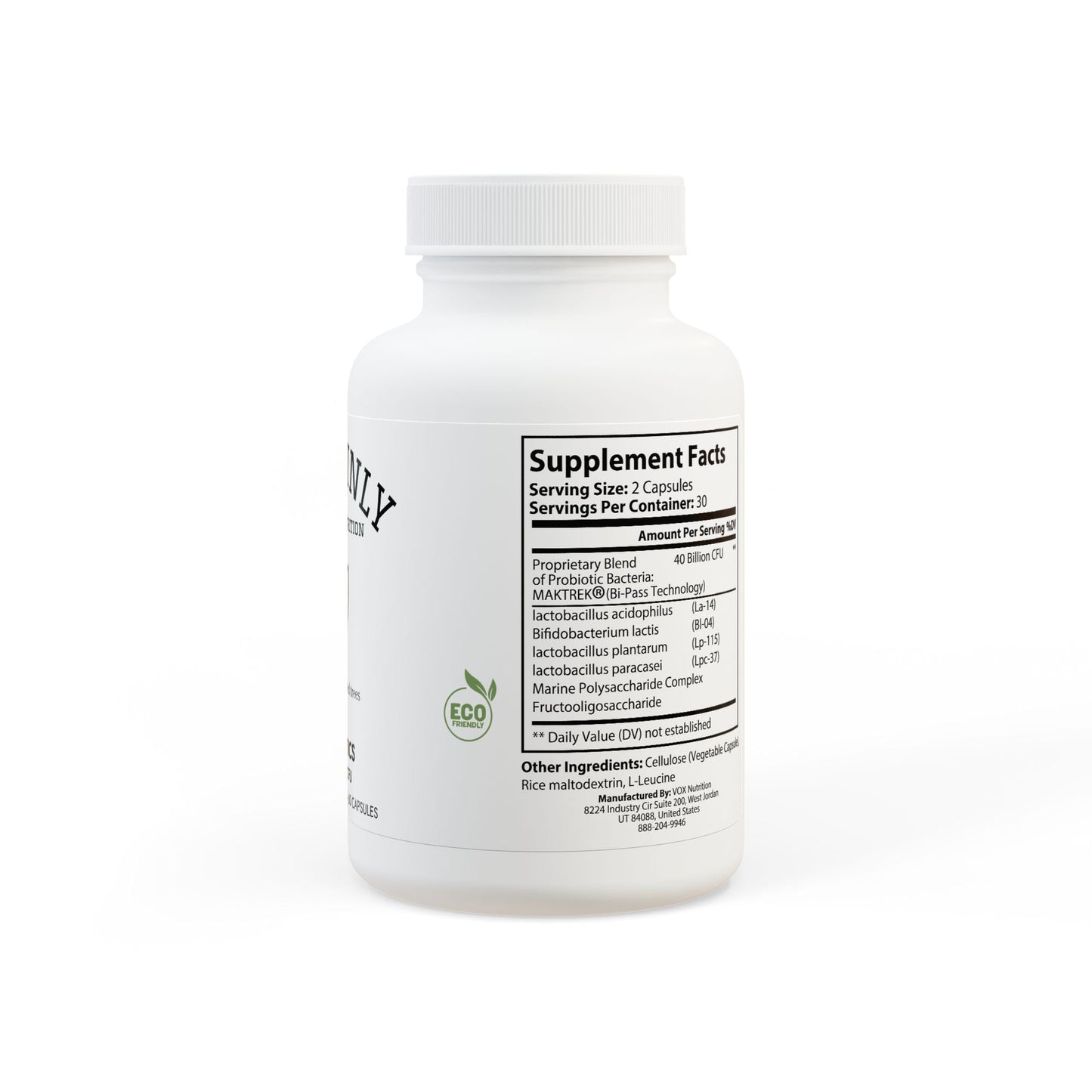 Probiotics Supplement (60 Capsules) - Sustainly Shop
