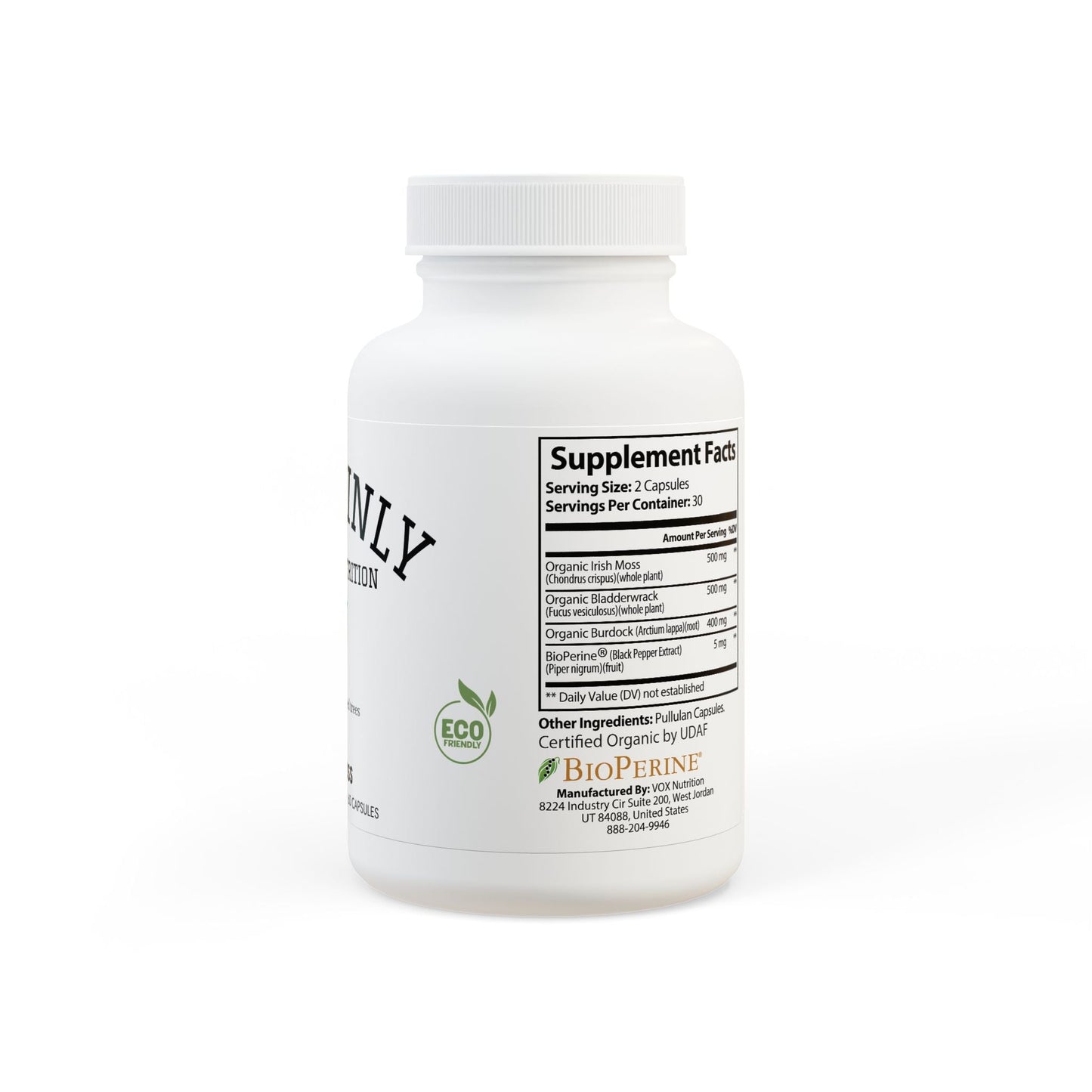 Sea Moss Supplement (60 Capsules) - Sustainly Shop