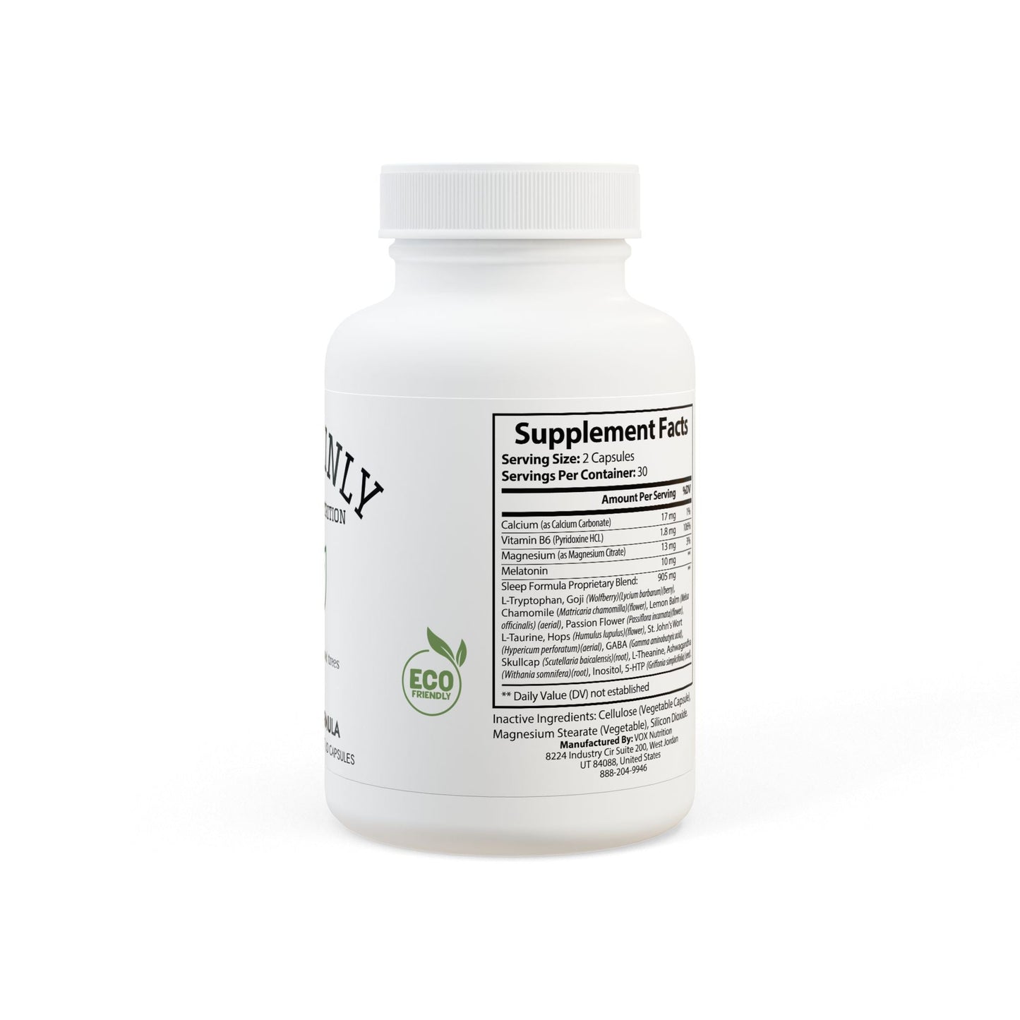 Sleep Supplement (60 Capsules) - Sustainly Shop